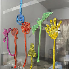 Spider Web Halloween Prank Wall Climbing Sticky Toy