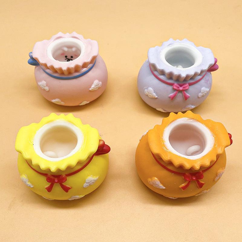 Pocket Bear Toy Soft Stress Relief Squeeze Toy