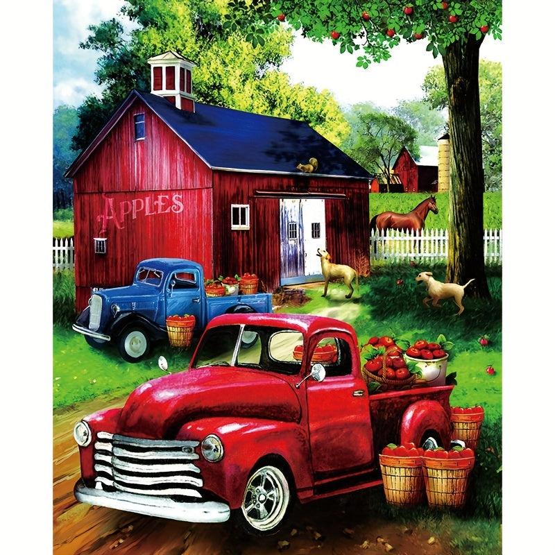 DIY Diamond Painting Farm Home Art Decor