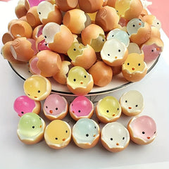 Stereoscopic Eggshell Chicken DIY Cell Phone Chain Keychain Pendant