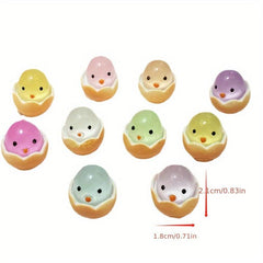 Stereoscopic Eggshell Chicken DIY Cell Phone Chain Keychain Pendant