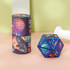 Magic Cube Magic Bean 6 Sided Maze 4 Piece Set Decompression Toy