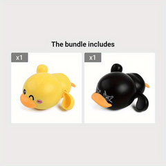 Swimming Little Yellow Duck Water Play Clockwork Duck Boys Girls