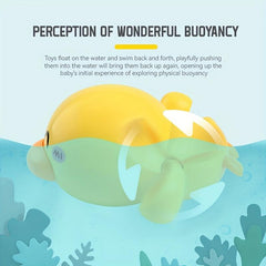 Swimming Little Yellow Duck Water Play Clockwork Duck Boys Girls