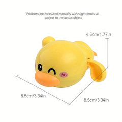Swimming Little Yellow Duck Water Play Clockwork Duck Boys Girls