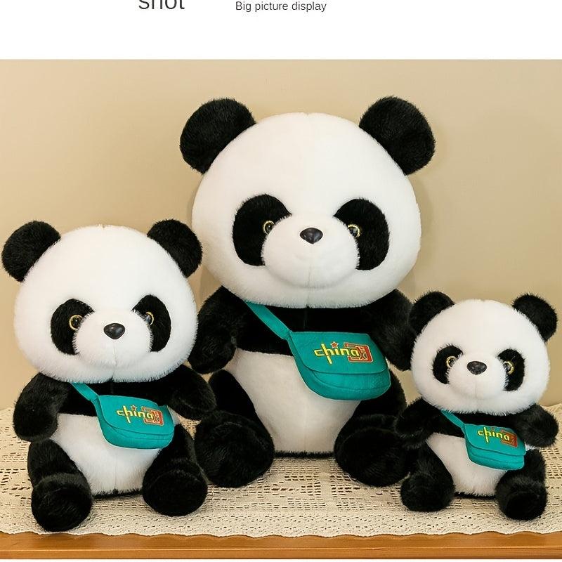Chinese Panda Plush Toy Doll Sleeping Pillow Girl Doll Bed Travel Souvenir Colle