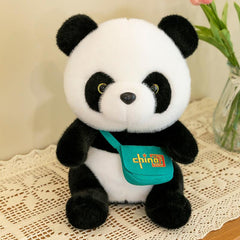 Chinese Panda Plush Toy Doll Sleeping Pillow Girl Doll Bed Travel Souvenir Colle