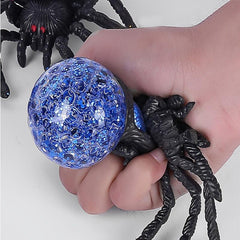 Simulation Spider Bat Venting Ball Golden Powder Ball Halloween Toy