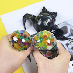 Simulation Spider Bat Venting Ball Golden Powder Ball Halloween Toy