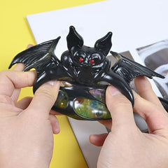 Simulation Spider Bat Venting Ball Golden Powder Ball Halloween Toy