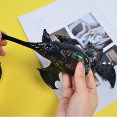 Simulation Spider Bat Venting Ball Golden Powder Ball Halloween Toy