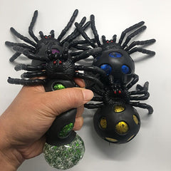 Simulation Spider Bat Venting Ball Golden Powder Ball Halloween Toy