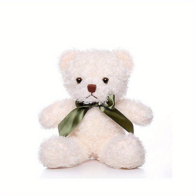 Cute Bear Doll Plush Toy with Bow Tie