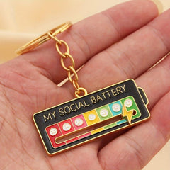 Power Pendant with Social Power Keychain