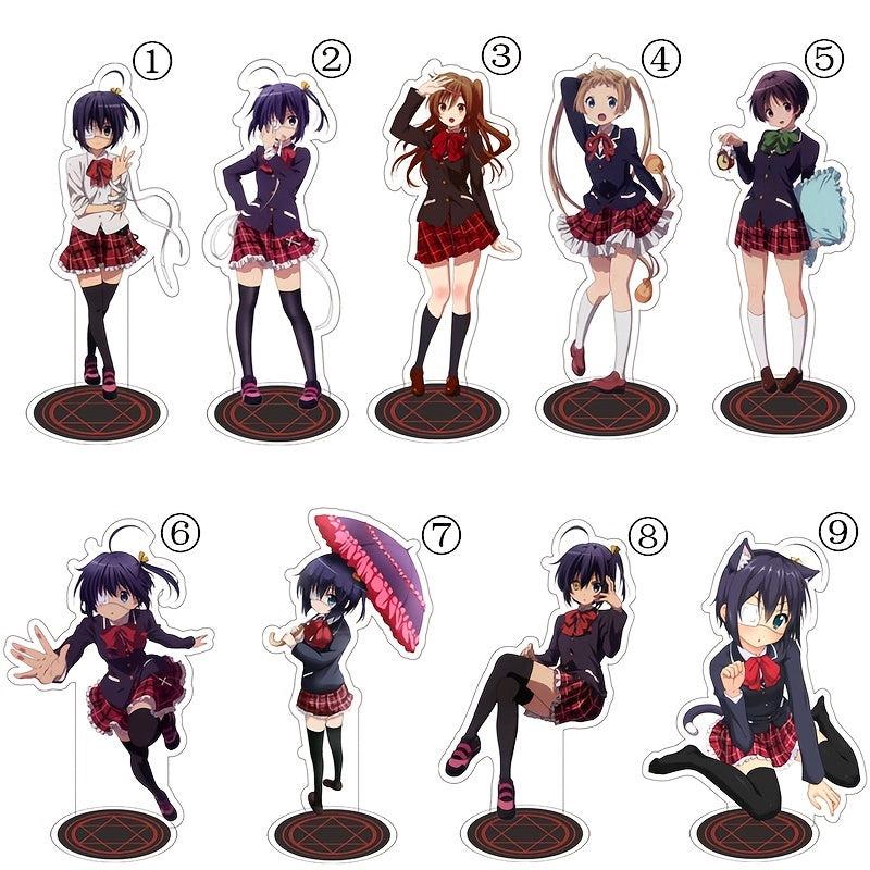 Anime Acrylic Stand Model Plate For Desk Decor - 2 Sided Printed