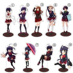 Anime Acrylic Stand Model Plate For Desk Decor - 2 Sided Printed