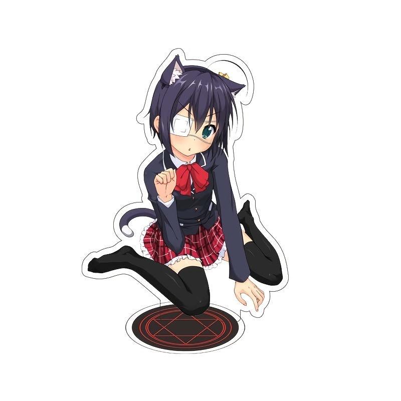 Anime Acrylic Stand Model Plate For Desk Decor - 2 Sided Printed
