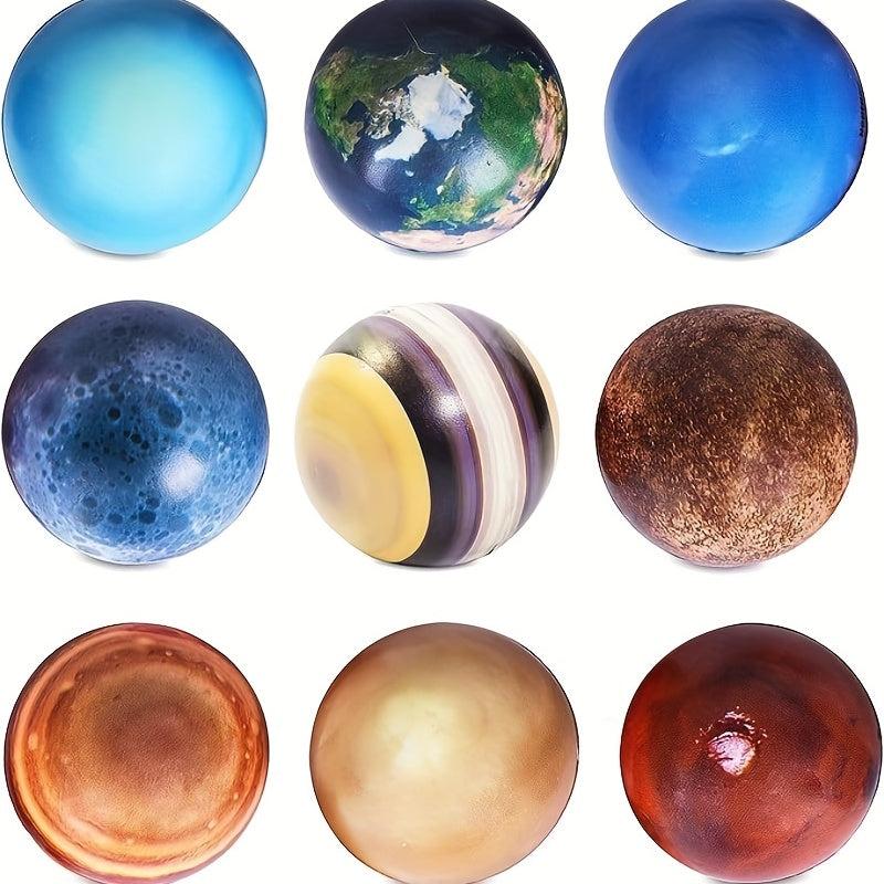 24pcs Stress Balls Assorted Soft PU Ball Random Pattern Party Toys