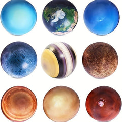 24pcs Stress Balls Assorted Soft PU Ball Random Pattern Party Toys