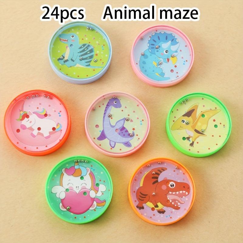 Animal Maze Stress Relief Toy - Dinosaur Pony Holiday Game