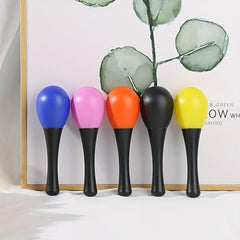 Plastic Egg Maracas Mallet Orff Percussion Instrument