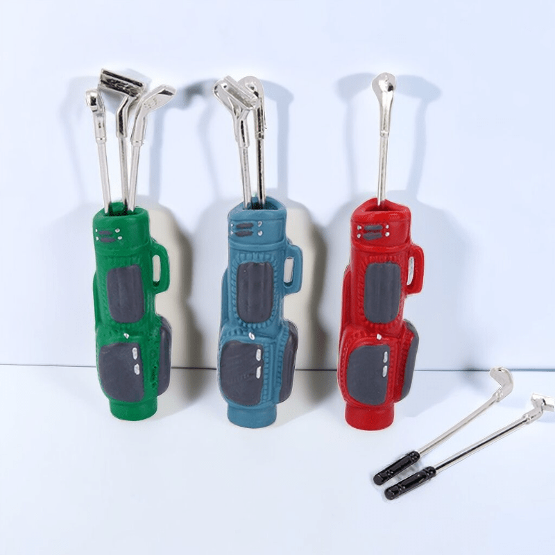 Mini Golf Club Model Toy House Accessory for Creative Scene Shooting Props