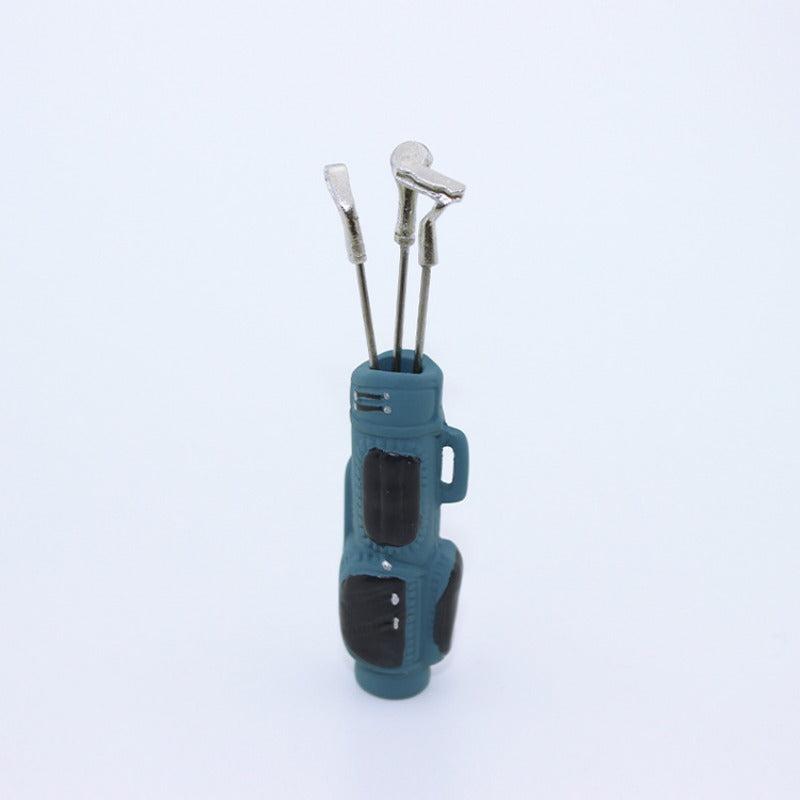 Mini Golf Club Model Toy House Accessory for Creative Scene Shooting Props