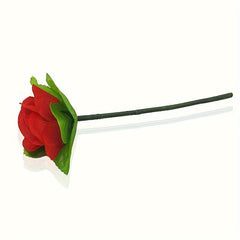 Magic Props Flash Roses Scarves Turn Into Roses Flower