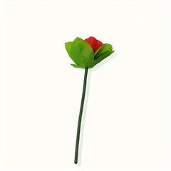 Magic Props Flash Roses Scarves Turn Into Roses Flower