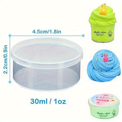 24pcs Butter Slime Kit Party Favors Stress Relief Toy Girls Boys Halloween Chris