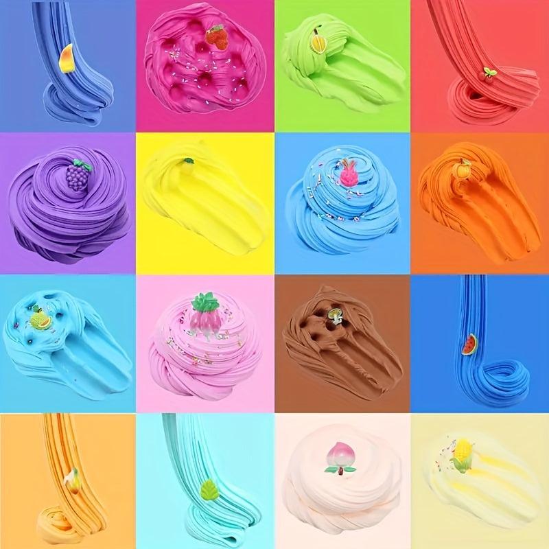 24pcs Butter Slime Kit Party Favors Stress Relief Toy Girls Boys Halloween Chris