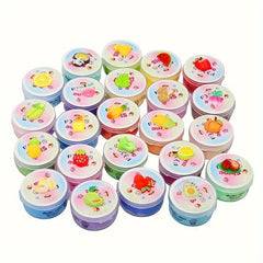 24pcs Butter Slime Kit Party Favors Stress Relief Toy Girls Boys Halloween Chris