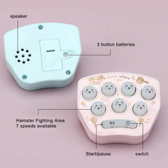 Mini Handheld Game Console Cartoon Pattern Electronic Light Toy