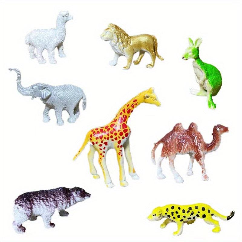 18pcs Dinosaur Animals World Model Soft Rubber Prehistoric Dinosaur Variety Size