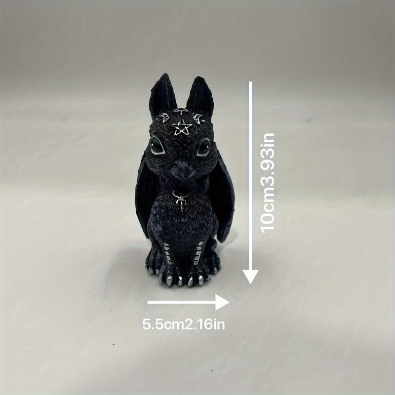 1pc Eagle Body Beast Doll Resin Crafts Animal Ornaments Home Decor