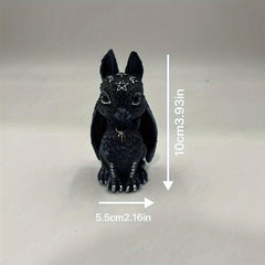 1pc Eagle Body Beast Doll Resin Crafts Animal Ornaments Home Decor