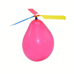 3pcs Colorful Helicopter Balloons Outdoor Party Games