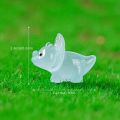 8pcs Triangular Dragon Micro Landscape DIY Decorations