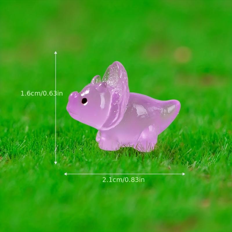 8pcs Triangular Dragon Micro Landscape DIY Decorations