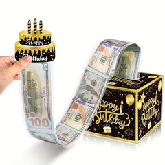 Birthday Party Money Box Decorations - Surprise Draw Money Box