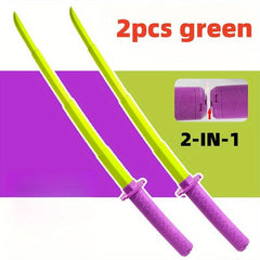 2pcs 3D Printed Katana Gravity Telescopic Toy for Adults