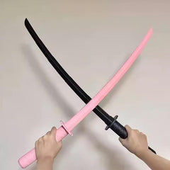2pcs 3D Printed Katana Gravity Telescopic Toy for Adults