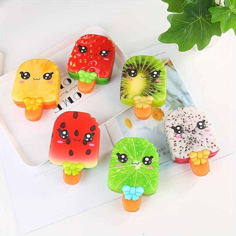 Simulative Ice Cream Toy PU Foam Slow Rebound Ice Cream Decompressing Toy