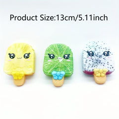 Simulative Ice Cream Toy PU Foam Slow Rebound Ice Cream Decompressing Toy