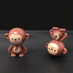 68pcs Monkey Tumbler Toys Reversing Rotating Mini Toy For Kids