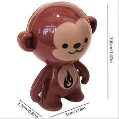 68pcs Monkey Tumbler Toys Reversing Rotating Mini Toy For Kids