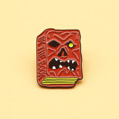 Horror Movie Metal Badge Halloween Skull Brooch Gift Backpack Decoration Pin