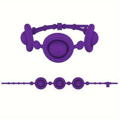 Bubble Women's Bracelet Decompress Finger Toys Key Chain Christmas Gift