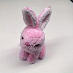 Pink Rabbit Plush Toy Keychain Pendant