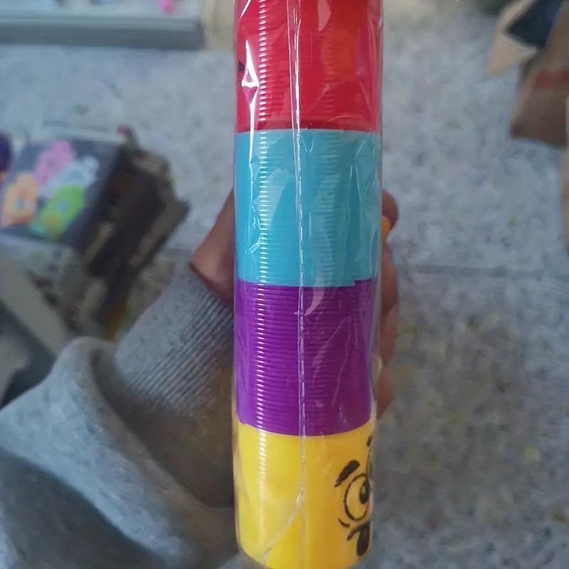 Kids Emoticon Coil Springs Party Favors, 12 Pcs Bulk Toys, 3.48 cm